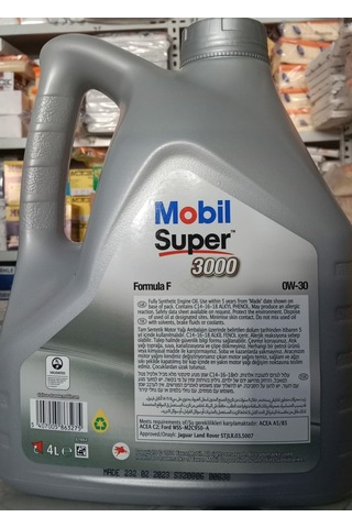 Mobil Super 3000 0W-30 Motor Yağı 4 L