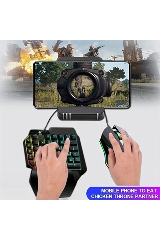 Techbloom Zıyou Lang Siyah Kablolu Oyun Klavye Ve Fare Seti 39 Tuslu Rgb Aydinlatmali Pc Oyuncuları Icin Diğer