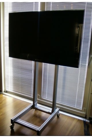 Plusaparat St 4080H 40” 55” Lcd. Led.Plazma Tv Tekerlekli Stand