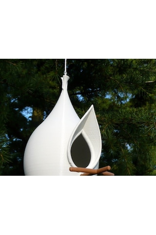 Kuş Besleme Kabı Kuş Evi̇ 10 x 16 Cm