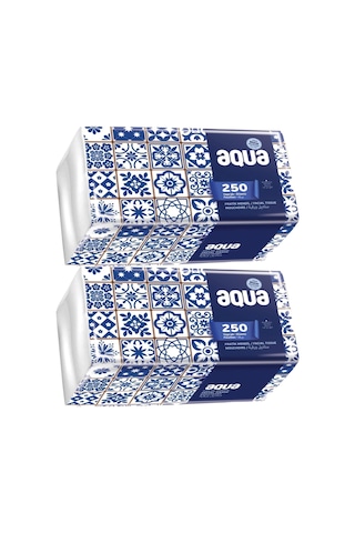 Aqua Pratik Mendil 2 x 250'li
