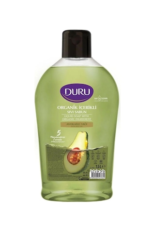 Duru Sıvı Sabun Organik İçerikli Avokado 1500 Ml X 3 Adet