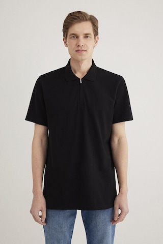 Mavi M0612525-900 Erkek Half Zıp Polo Siyah