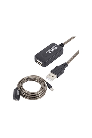 Triline 10 Metre Usb2 0 Sinyal Güçlendirici Profesyonel Çipli Usb