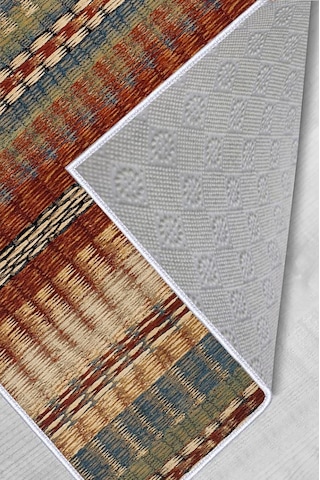 Rovigo Home Dijital Baskı Yıkanabilir Kaymaz Taban Salon Halısı Rvg0506 Yeşil