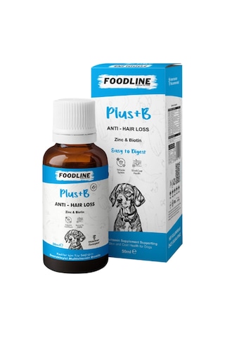 Foodline Köpekler İçin Plus +b Damla 50 Ml Tüy Sağlığını