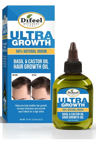 Difeel Ultra Growth Erkekler İçin Saç Bakım Yağı 75ml