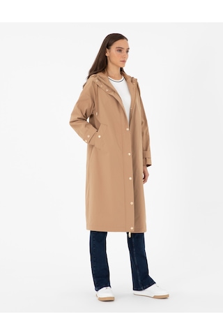 Pierre Cardin Kadın Camel Trençkot 50290318-vr015 Camel