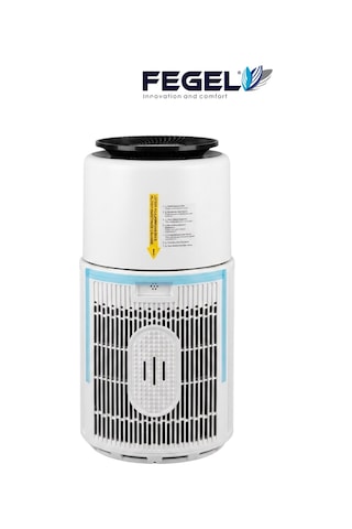 FG-202 Akıllı Wifi Destekli 4 Katmanlı H13 Hepa Hava Temizleyici Beyaz