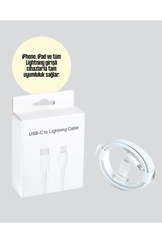 Mey İthalat Kalite 30w Type-c Lightning Hızlı Şarj Kablosu 1.2m Dayanıklı