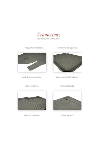 Taigo Paspas 4D Havuzlu Paspas 2021 2025 Refref Volkswagen Vw