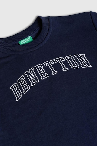 United Colors Of Benetton Erkek Çocuk Bnt-b23342 Sweatshirt Lacivert-2129 Lacivert