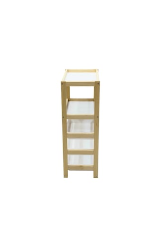 Çok Amaçlı Oyuncak Dolabı 3 Sepet 2 Raf