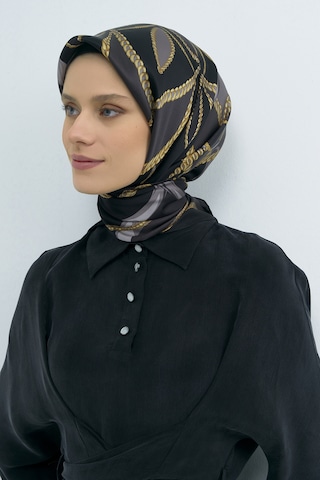 Armine Saf İpek Sura Eşarp-2026 İlkbahar-yaz- 953100d Siyah