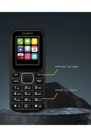 Kamerasız Tuşlu Telefon Asker Telefonu Radyo Mp3 Fenerli Bluetooth Yaşlı Telefonu Öğrenci Telefonu