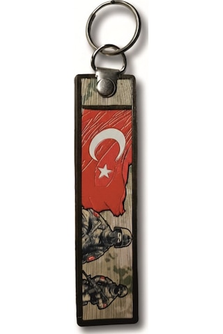 Tpu Çift Taraflı Anahtarlık - Bir Gece Ansızın Gelebiliriz Çok Renkli