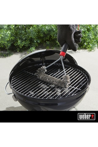 Weber Üç Taraflı Mangal Izgara Fırçası 30 Cm 6277