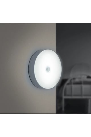 2 Adet Akıllı Hareket Sensörlü Lamba Şarjlı Beyaz