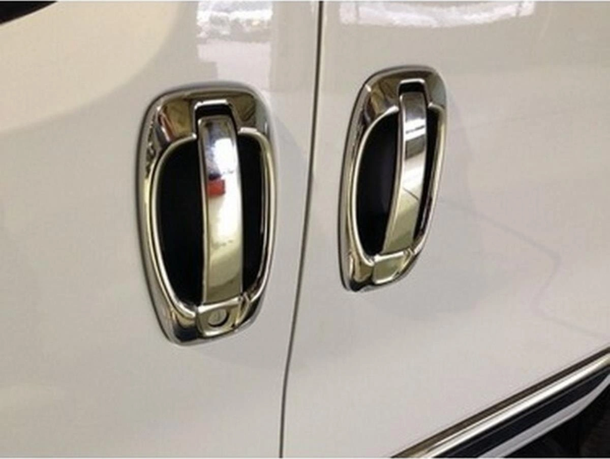 Ueskrom Fiat Doblo 2010-2021 Krom Kapı Kolu 4 Kapı Paslanmaz Çelik