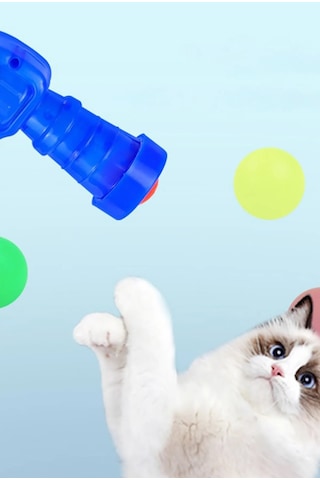 Paticimiss Top Tabancası Kedi Oyuncağı