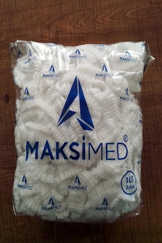 Maksimed Tek Kullanımlık Tela Bone Beyaz 100'lü