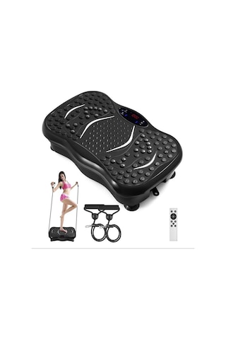 Valkyrie M570 Titreşimli Masaj Ve Spor Aleti Vibrating Plate - 2x Direnç Lastiği - Bluetooth Usb Bağlantı Speaker - Kumandalı