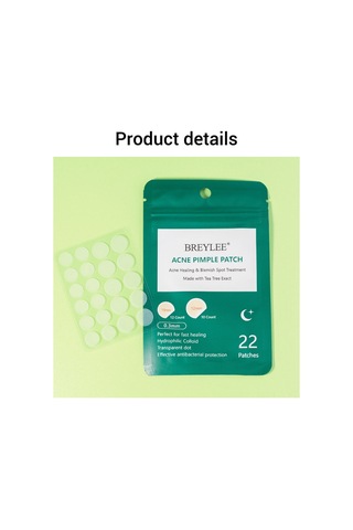 Youtek Breylee Görünmez Sivilce Yama - 22 Adet 12mm+10mm - Doğal Görünüm Sağlar