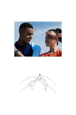 Xiaomi Mi Band 6 Uyumlu Klasik Prl Kordon No14
