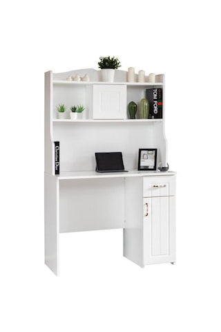 Setaymobilya Bilgisayar Masası, Mdf Kapaklı Masa, Su Üniteli Çalışma Masası