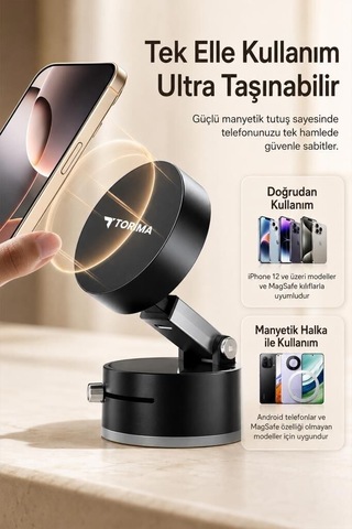 Özel Seri Telefon Tutucu Jx054 Siyah Mobil Aksesuar Araç Aksesuarı Ev Gereci