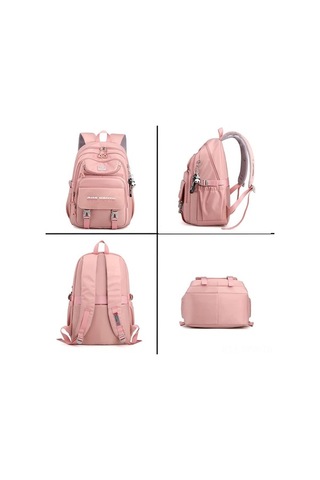 Didadodo Su Geçirmez Kız Okul Çantası - 28l, 17 Laptop, Çok Renkli Tasarım Çok Renkli