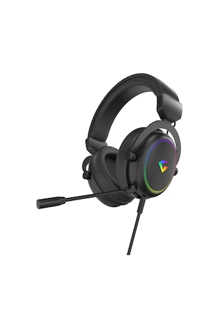 Gameagle Auralis 7.1 Rgb Kablolu Mikrofonlu Profesyonel Oyuncu Kulaklığı Siyah