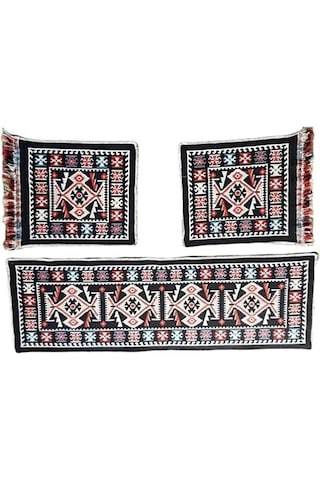 Oto Koltuk Kilim Seti Siyah - Çift Yön Ön Ve Arka Koltuk 3 Parça Oto Koltuk Kilim Seti Siyah - Çift Yön Ön Ve Arka Koltuk 3 Parça