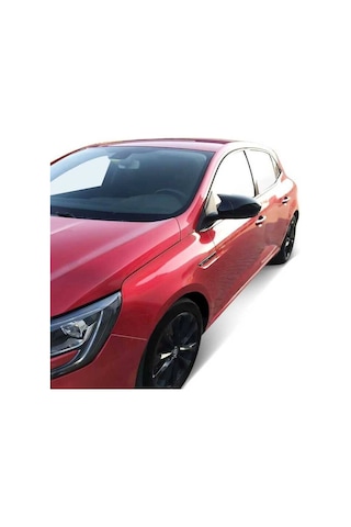 Renault Megane Uyumlu 4 Sedan 2016 Sonrası Batman Yarasa Ayna Kapağı (Piano Black)