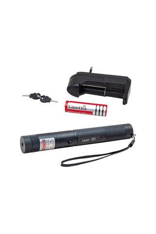 Şarjlı Yeşil Lazer Pointer 100 Mw Bx40