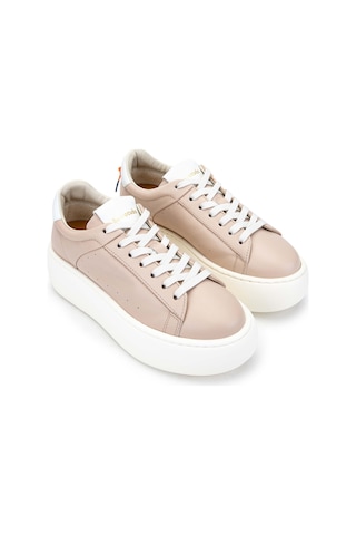 Barracuda Kadın Hakiki Deri Pudra Sneakers & Spor Ayakkabı 511 Bd1261e Bn Ayk Y24 Cıprıa Bej