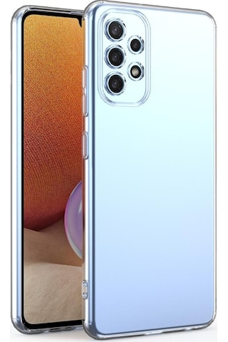 Samsung Galaxy A13 Uyumlu Kamera Korumalı 3D Şeffaf Silikon Kılıf 547043416