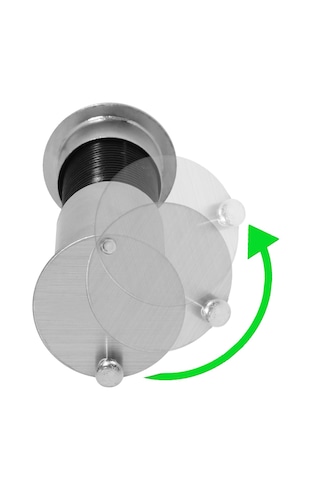 Kapaklı Kapı Dürbünü Çelik Kapı 60-90 mm Ayarlanabilir