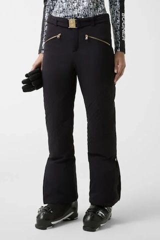 Bogner Franzi Su Itici, Regular Fit Performans Tasarımı Kadın Kayak Pantolonu Siyah