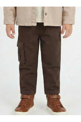 Xo Kids Erkek Çocuk Pantolon 1-4 Yaş 2639 Kahverengi