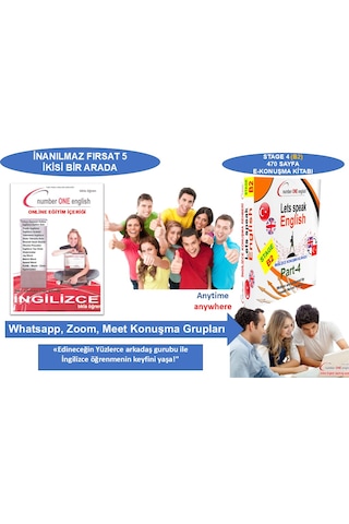 B2-ekonuşma Kılavuzu-online Paket Eğitim+ E-sınav+ Konuşma Kulübü