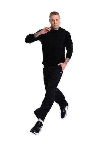 Sportive Alicante Erkek Siyah Günlük Stil Sweatshirt 24ke003-syh Siyah