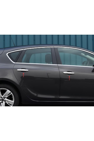 Ebal Otomotiv Opel Astra H Sedan Kapı Kolu 4 kapı 2004-2013 Paslanmaz Çelik