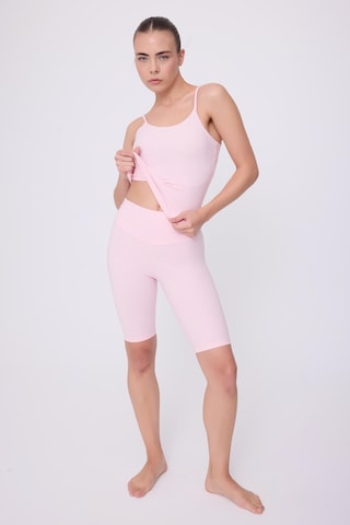 Crossover Atletik Spor & Aktif Yaşam Atlet Tank Top -2665 Pembe
