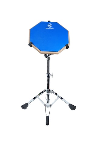 Maxword Dd-239bl Pro Bateri Davul Çalışma Pedi Seti Drum Practice Pad Full Set