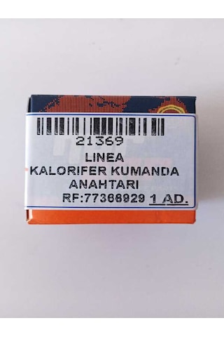 Fiat Linea Kalorifer Kumanda Düğmesi 77366929 0
