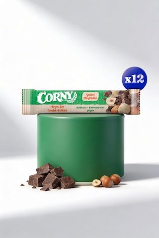 Corny Fındık Kakao Meyve Bar -35 X 12 Adet
