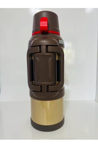 Car Pto Vacuum 3.6 Litre 48 Saat Sıcak Soğuk Dağcı Termos Kahverengi