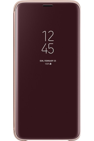 Galaxy S9 İle Uyumlu Clear View Kılıf Altın Ef-zg960cfegww