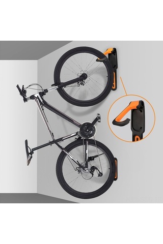 Flybuy Katlanır Bisiklet Askısı - Abs, 18kg Kapasite, Siyah-mavi, Kolay Montaj Siyah - Mavi